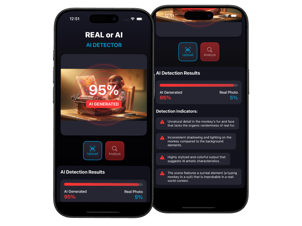 Real or AI - Image Checker